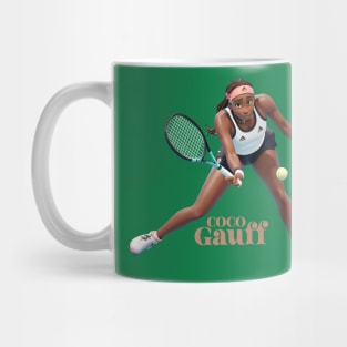 Coco Gauff 3D cartoon Mug